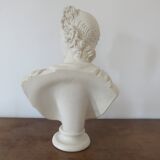 Plaster bust "apollo" 52cm. early 20th century