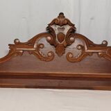 Solid wood carved pediment
