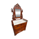 Antique dressing table / Coiffeuse ancienne avec marbre et miroir