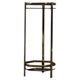 Mid-Century Brass and Smoked Glass Tea Table, 1970s, Germany