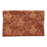 Housse de coussin jacquard style tapis