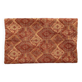 Housse de coussin jacquard style tapis