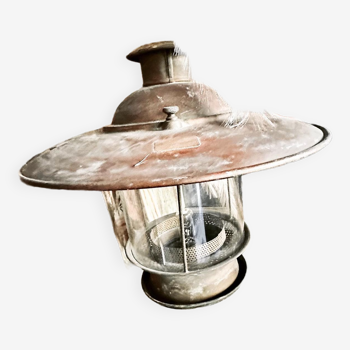 Vintage marine lantern light fixture 1930