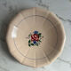 Hand-painted Digoin Sarreguemines salad bowl