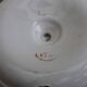 Antique enamel candle holder
