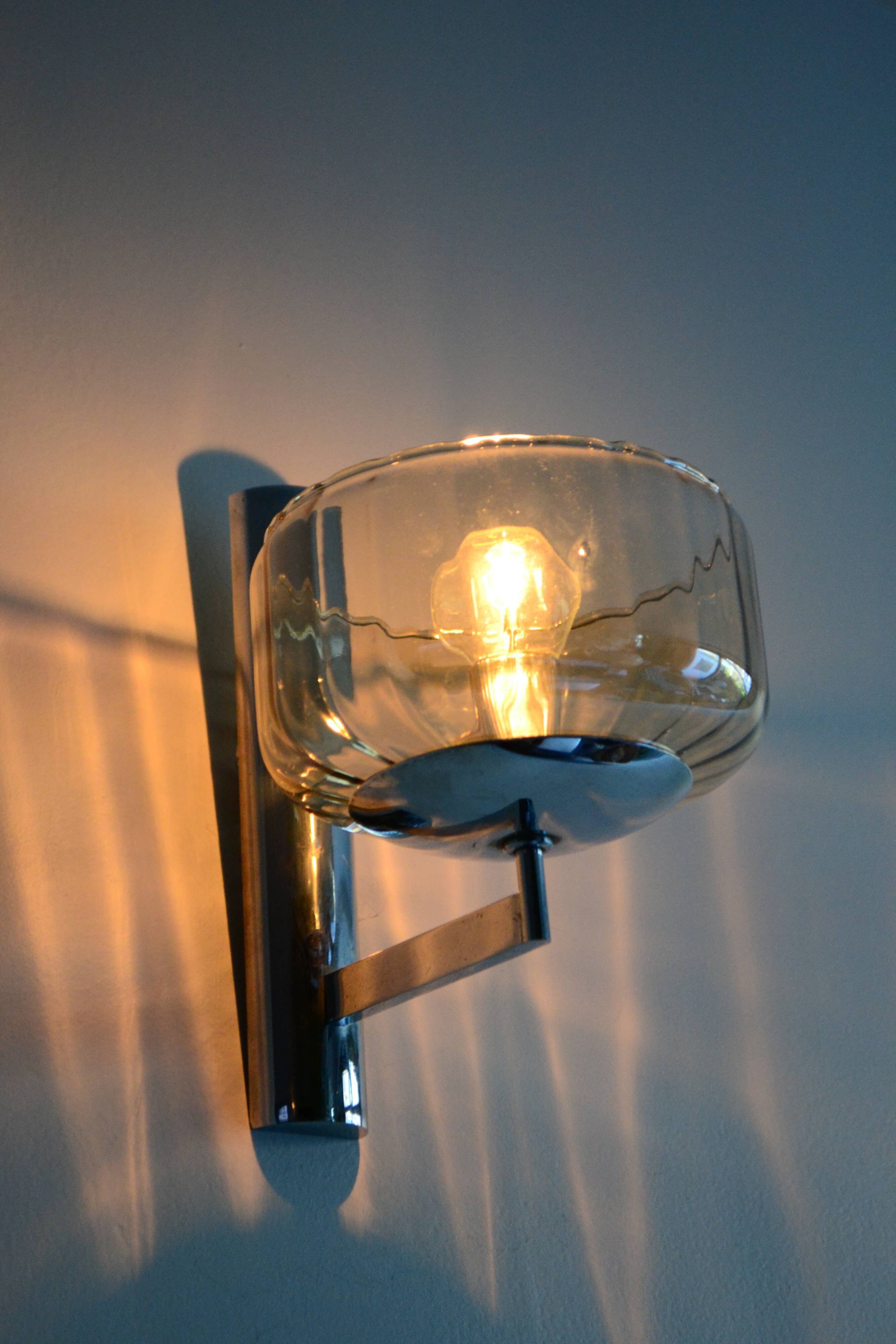 Wall lights from the Maison Sciolari in the 60