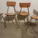 4 chaises 1970