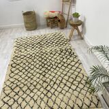 Handmade moroccan berber carpet 255 x 155 cm