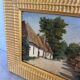 Small oil painting J.Poy 1900
