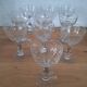 Wine guilloche glasses from the years 1900/1903.