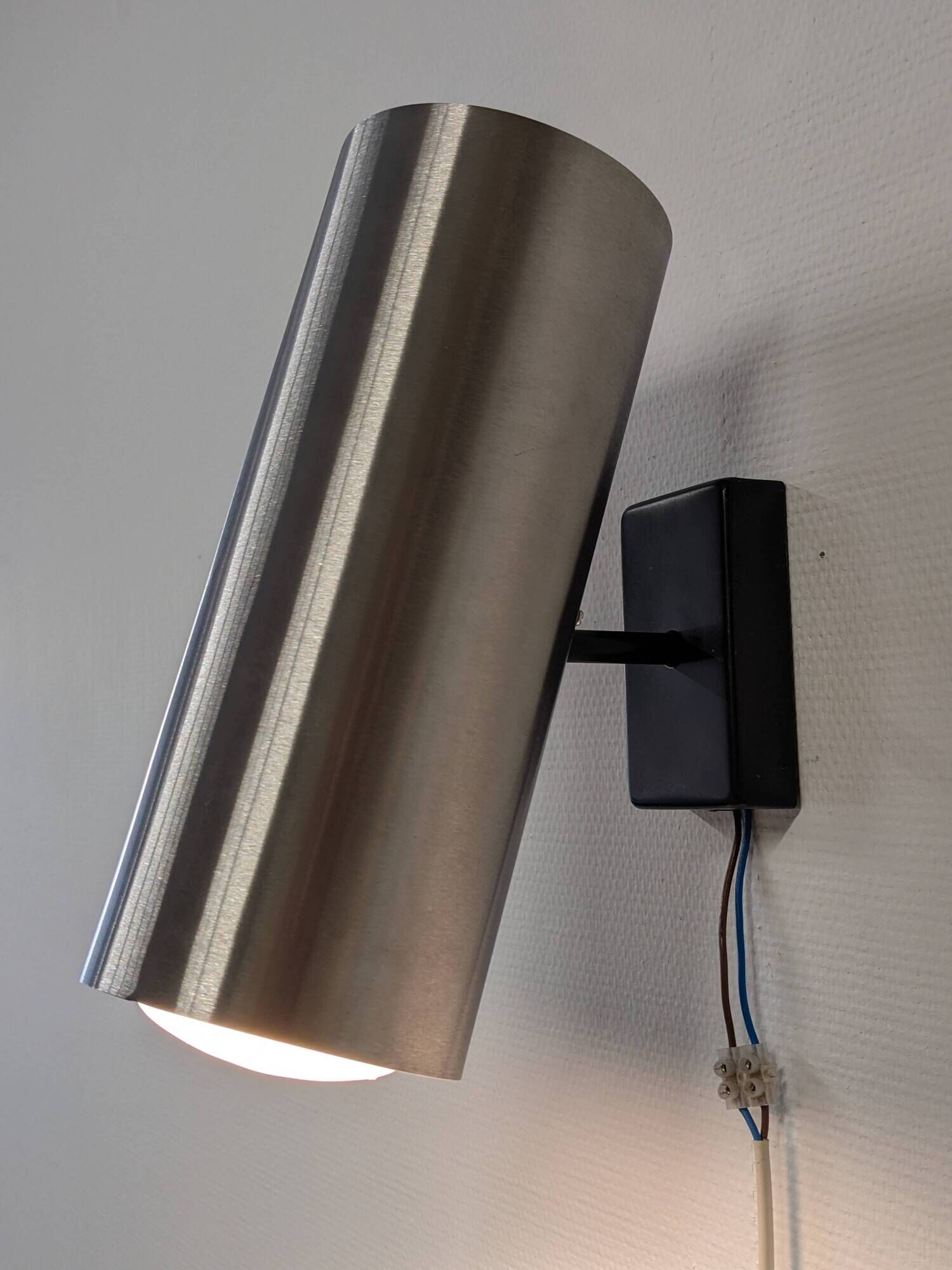 Series of 5 wall spotlights by René-Jean Caillette for Parscot circa 1960
