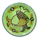 XL plate of Savoy with fish triskèle way