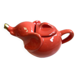 Objet Publicitaire Emblématique Théière en Céramique Éléphant Corail Lipton