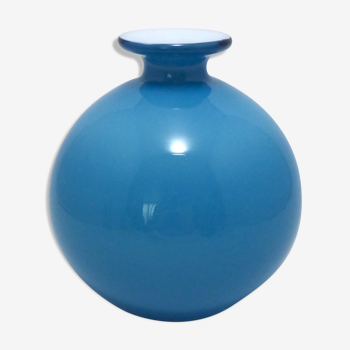 Vase boule Michael Bang pour Holmegaard Kastrup vers 1965