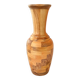 Decorative segmented wooden vase