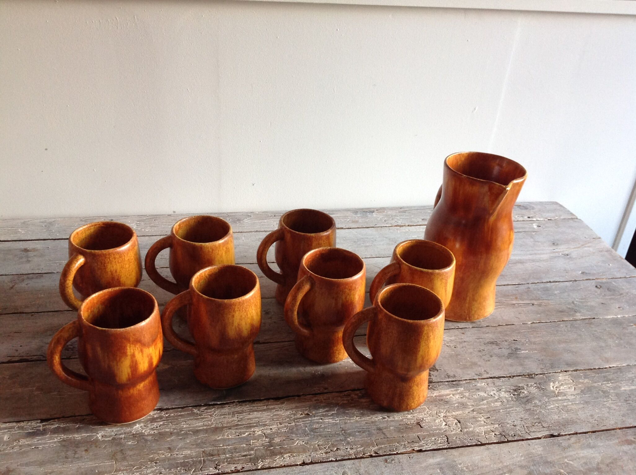 Sandstone coffee service