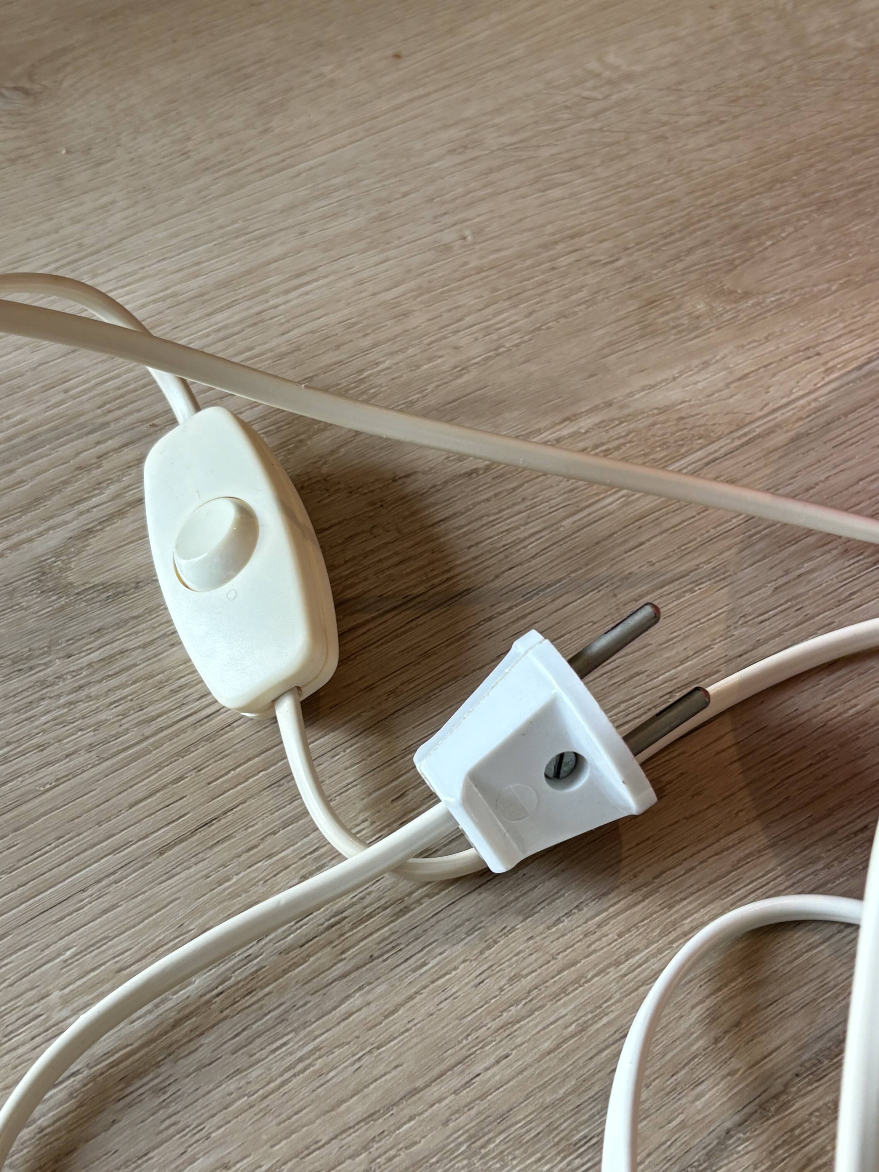 Vintage Saturn table lamp 70s WOFI, space age floor