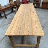 Large 20th century pine community table