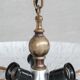 Unusual Saucer Style Mid-Century Pendant Light (2 available)