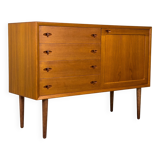 Danish Teak Sideboard by H. W. Klein for Bramin, 1960s