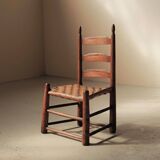 Low chair in Shaker style, United States, circa 1900
