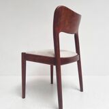 Set reupholstered Ole chairs by Niels Koefoed (2), 1960s