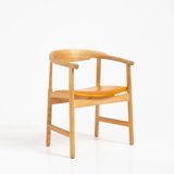 Fauteuil PP208 de Hans Wegner pour PP Møbler (Danemark, années 1970).