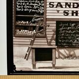 📸 Original photograph – Walker Evans, 1936 Sandwich shop front