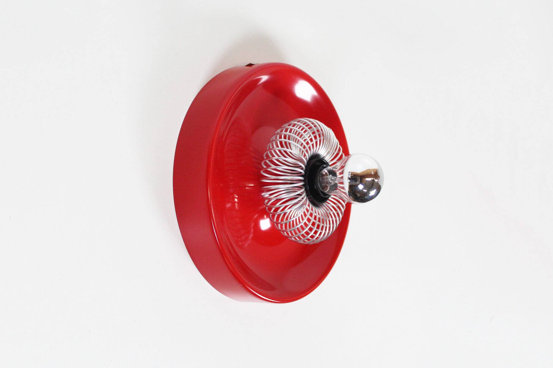 Grande applique murale « printemps » des années 1970, de style spatial, par Philippe Rougier