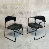 Pair of assisa chairs by paolo favaretto