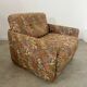 Old floral pattern armchair design Wittmann Austria Josef Hauffmann vintage