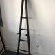 Old stepladder to be fixed to the wall
