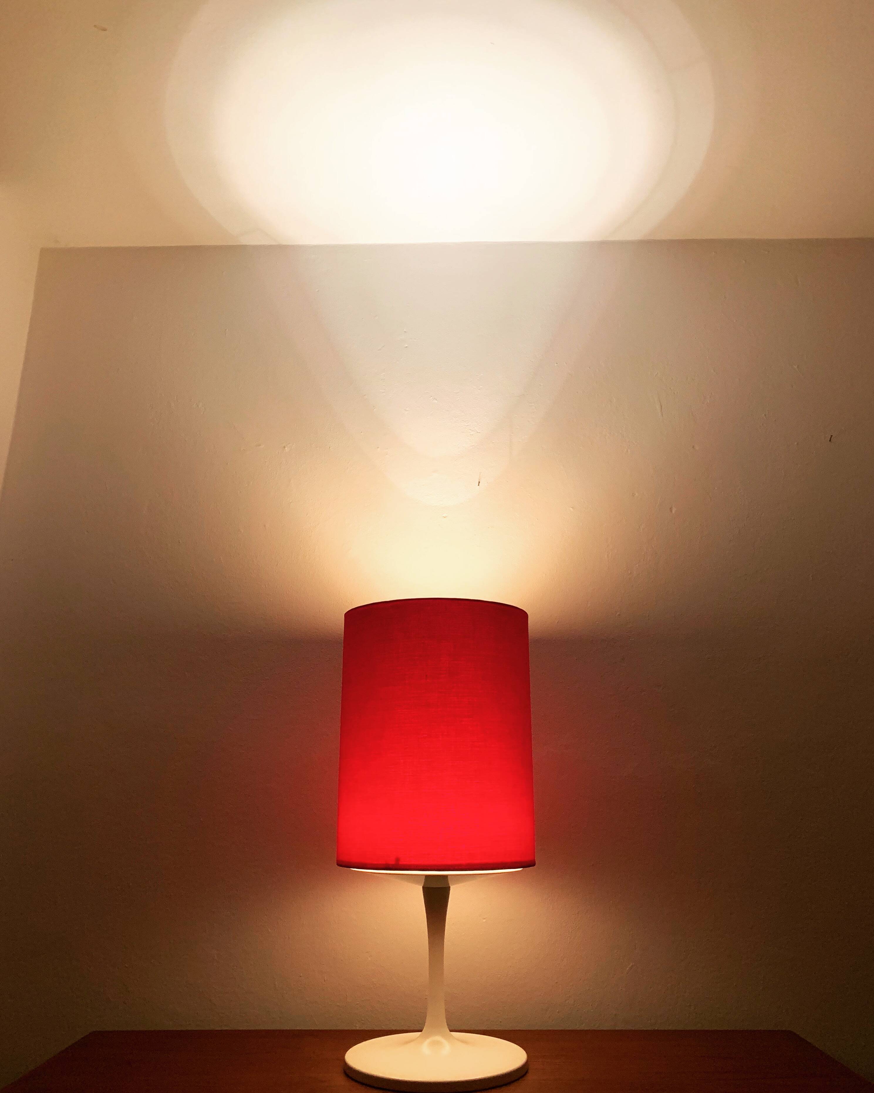 Large 1970s Table Lamp by Staff