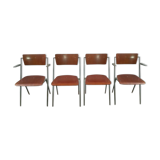 Chairs pyramids by Wim Rietveld for Ahrend Cirkel, 1964, set of 4