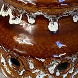 Fat lava type ceramic floor lamp
