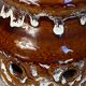 Fat lava type ceramic floor lamp