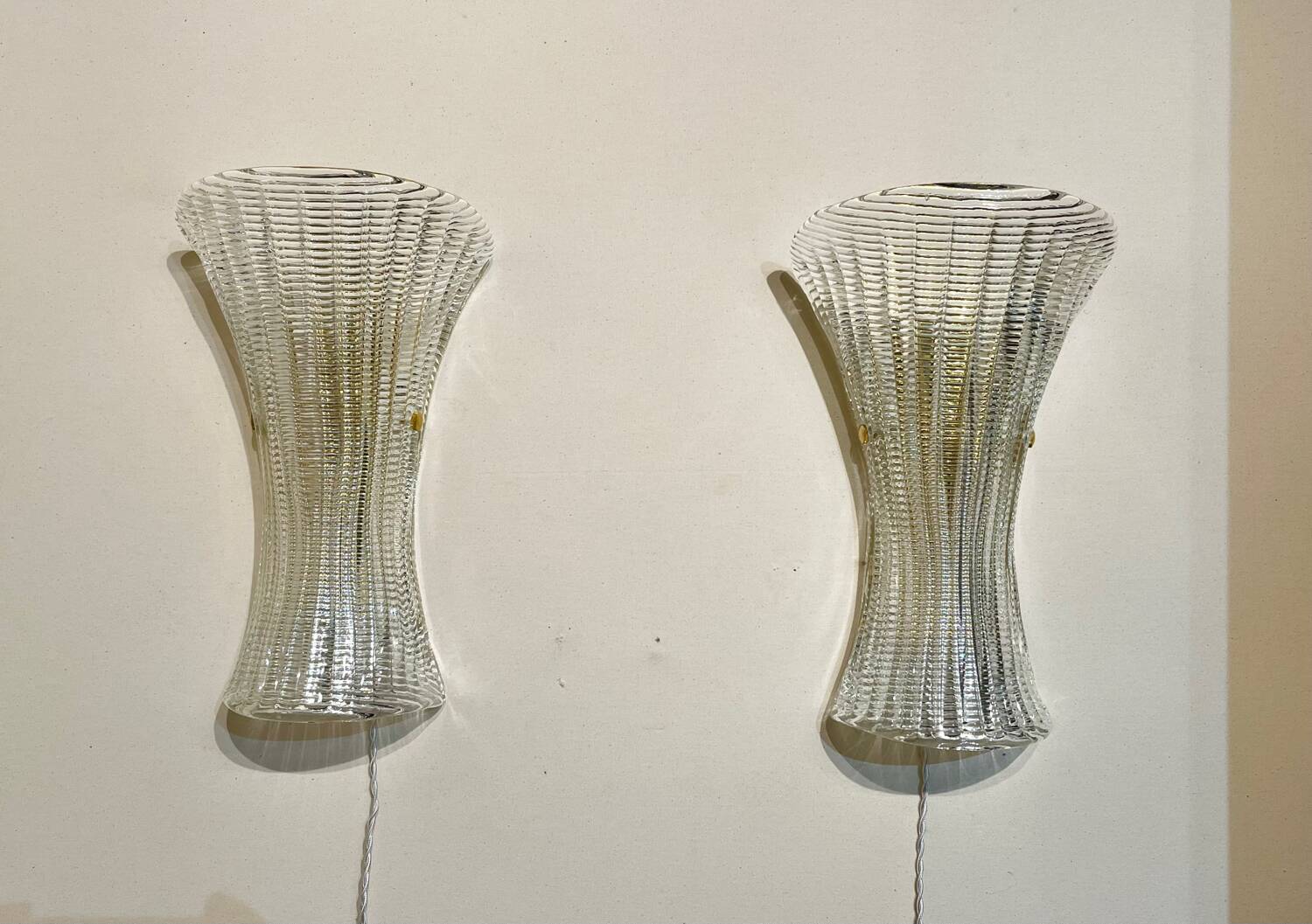 Paire d’appliques, Murano