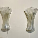 Pair of Murano wall lights