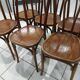 Suite of 6 vintage bistrot chairs 1930s