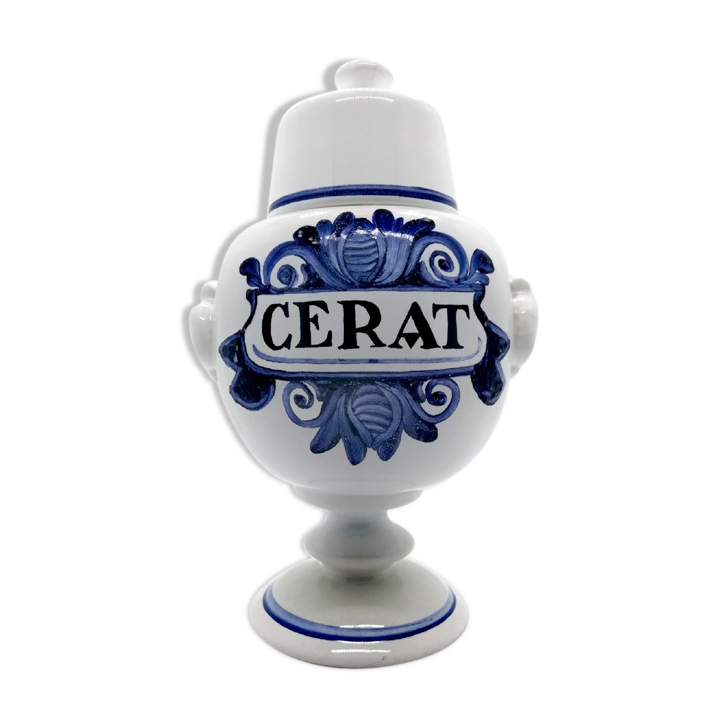 Pharmacy pot, cerat apothecary jar