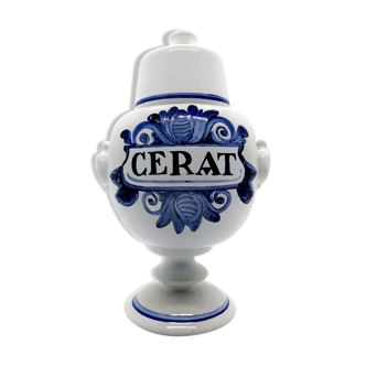 Pharmacy pot, cerat apothecary jar