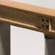 Elegant midcentury side table by Peter Ghyczy model T34