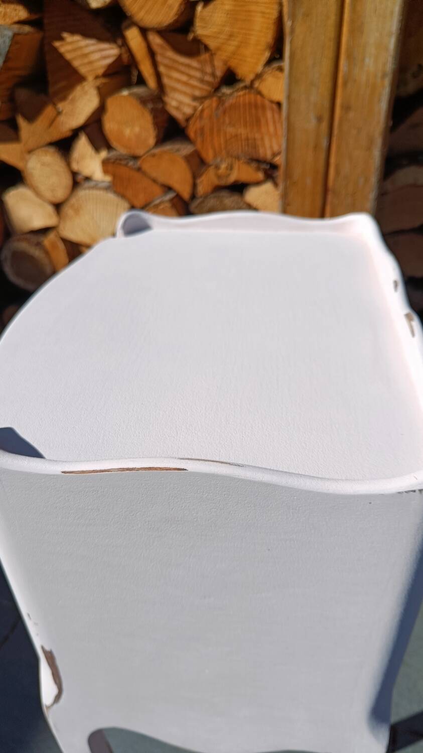 Petite commode/ chevet vintage patinée