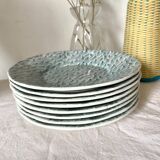 Digoin Perse dessert plates. NOT