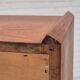 1960s, Danish chest of drawers, original condition, foldable mirror, solid teak wood.