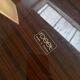 Ligne Roset Marsala - fauteuil and ottman - brown leather