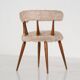 Paire de chaises cocktail scandinaves du milieu du siècle - années 1950