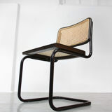 Pair of S32 Cantilever Chair by Marcel Breuer, Dark Edition, 1980s