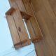 Vintage pine shelves in the style of Maison Regain.