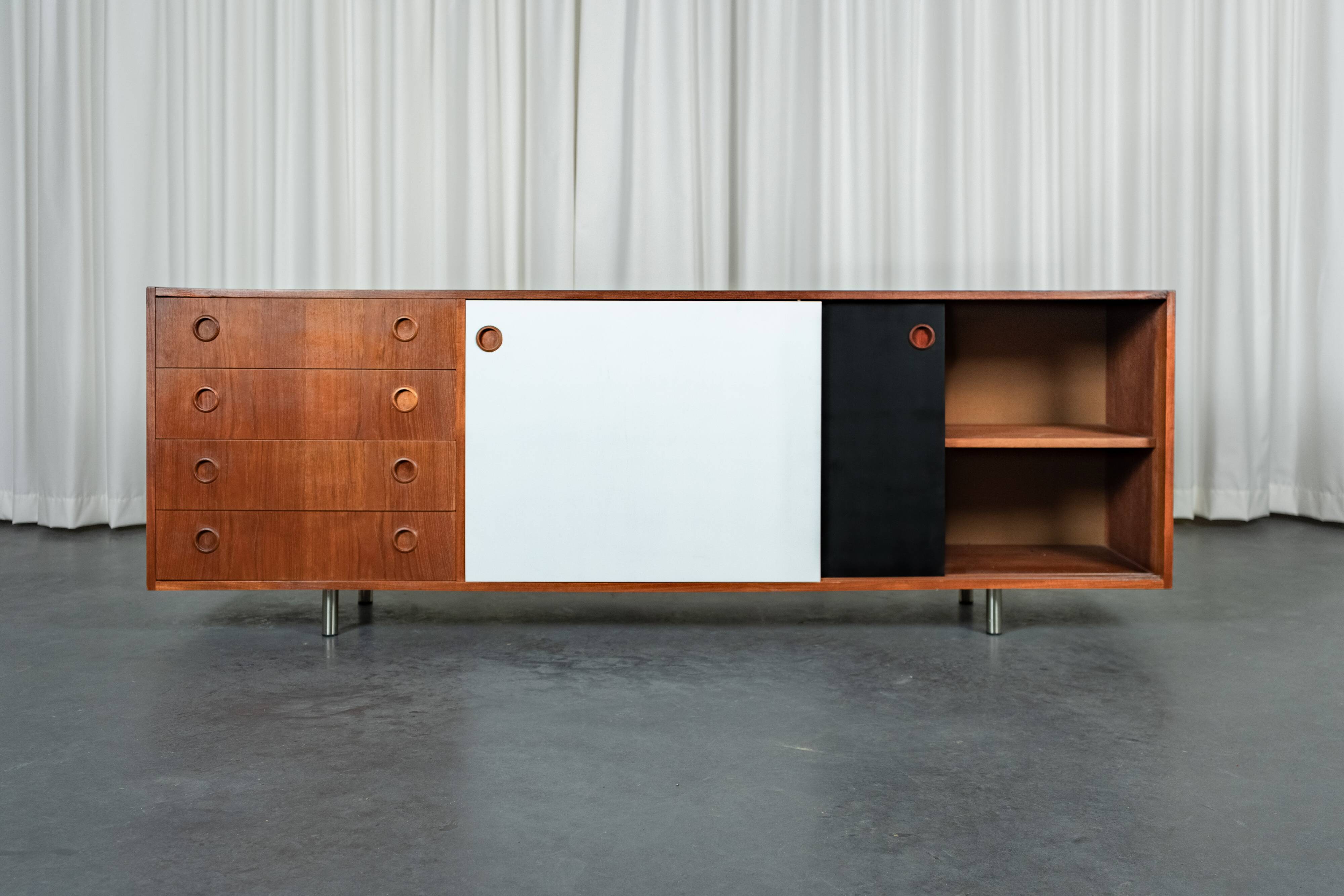 Teak sideboard by HW Klein for Bramin, Denmark, 1960